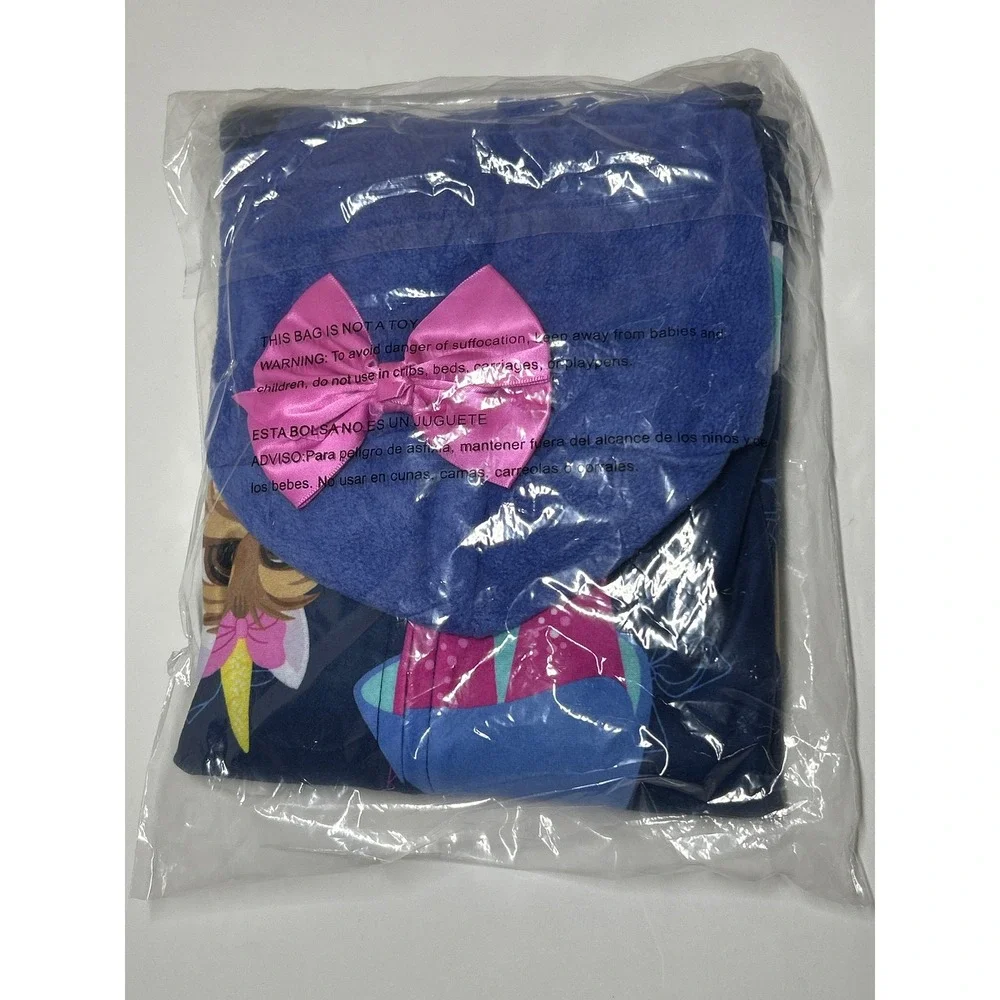 Jojo Siwa Little Girls Siwa Hooded Blanket Sleeper - Size‎ 6